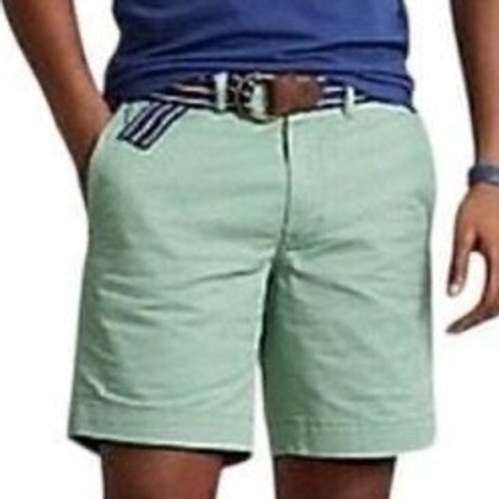 Polo Ralph Lauren Mens Sage Green Shorts Size 36